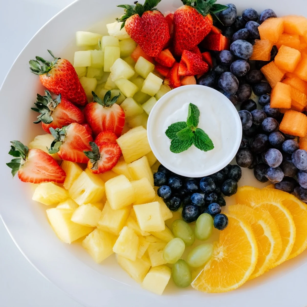 Beach Ball Fruit Platter