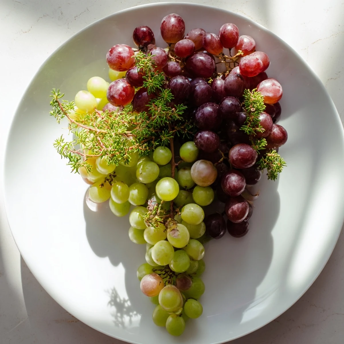 This eye-catching Vineyard Grape Cluster appetizer: perfect for your next wine tasting, looking divine.