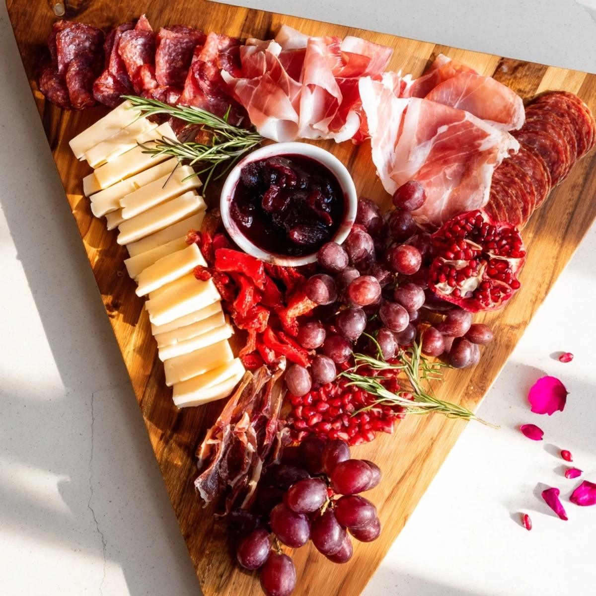 The Crimson Crest Charcuterie