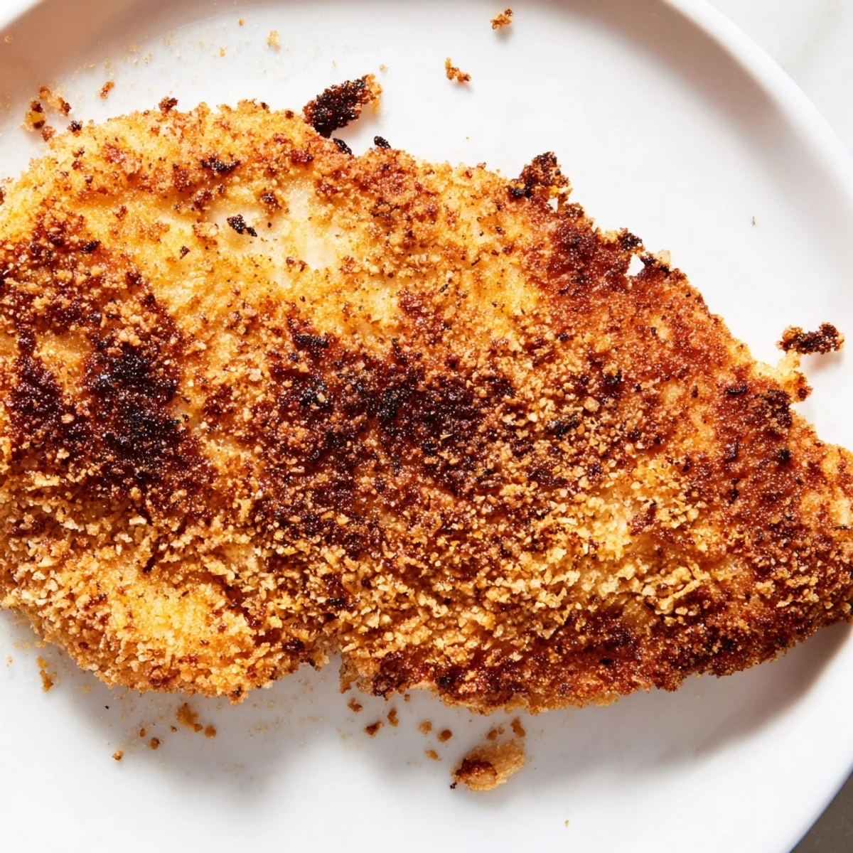 Homemade air fryer chicken cutlets, with a crispy exterior and tender interior, a quick weeknight dinner.