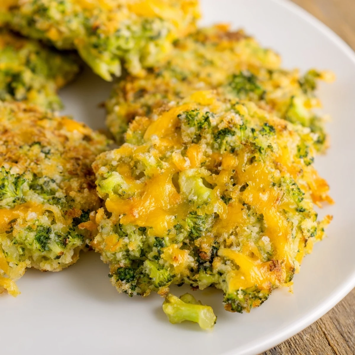 Cheesy Broccoli Patties