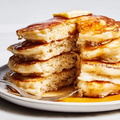 Fluffy Buttermilk Pancakes Maple