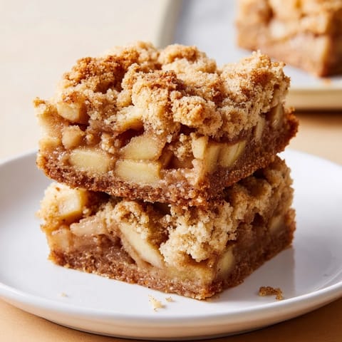 Classic Apple Crumble Bars