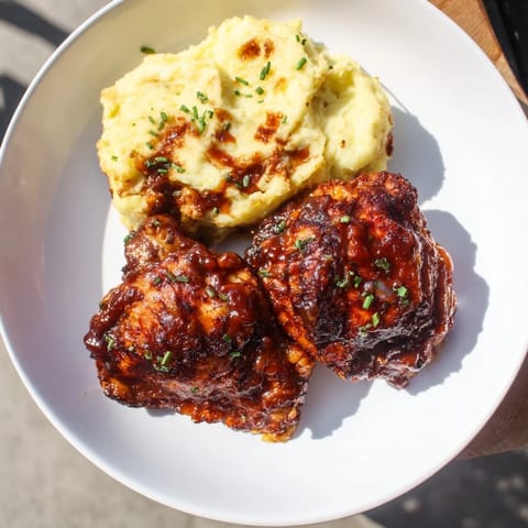 Honey BBQ Chicken Thighs