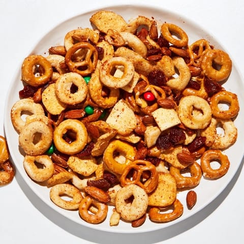 Air Fryer Bagel Chip Mix