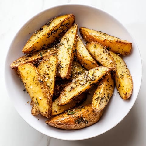 Quick Rosemary Potato Wedges