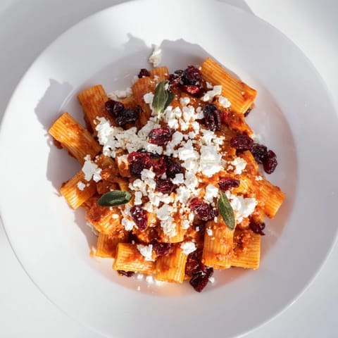 Cranberry Sage Feta Pasta