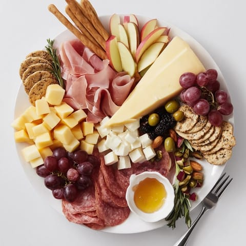 Quick Charcuterie Snack Board