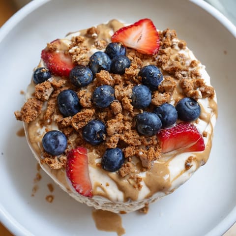 Overnight oats espresso granola