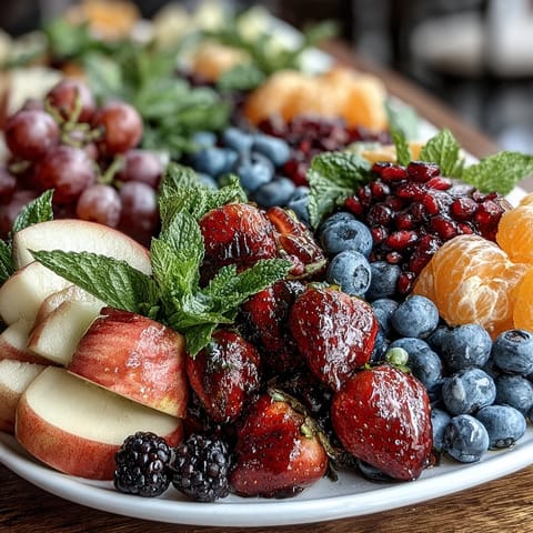 Grad Party Fruit Table