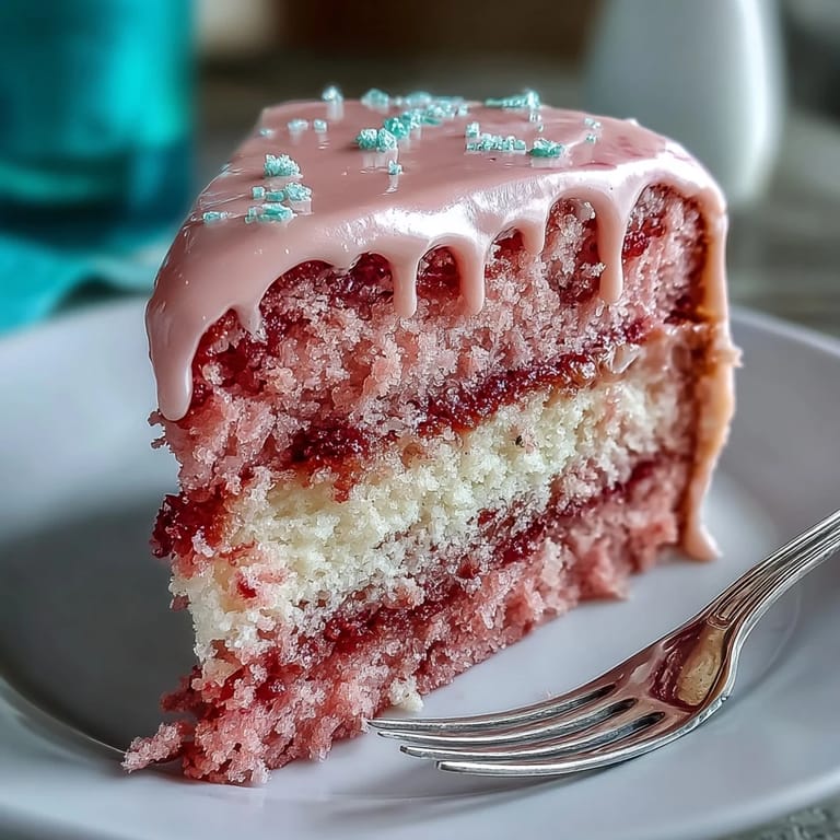Decadent Bridal Shower Rosé Velvet Cake beautifully decorated for a celebration table.