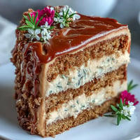 Grounded Taurus Cake with floral buttercream in soft, edible earth tones.